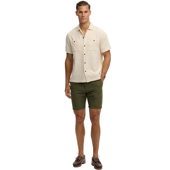 SUPERDRY STUD MERCHANT TEXTURED ΠΟΥΚΑΜΙΣΟ ΑΝΔΡΙΚΟ M4011123A-1LG