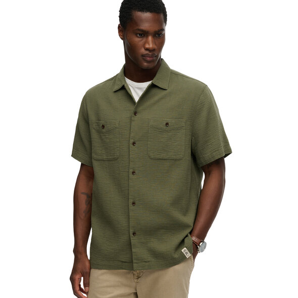 SUPERDRY STUD MERCHANT TEXTURED ΠΟΥΚΑΜΙΣΟ ΑΝΔΡΙΚΟ M4011123A-1TH
