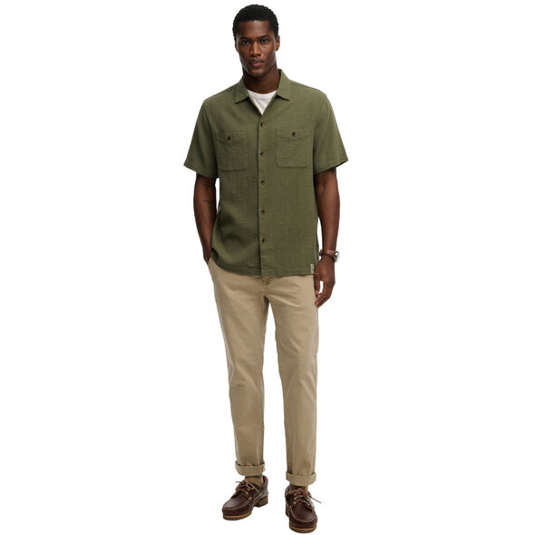 SUPERDRY STUD MERCHANT TEXTURED ΠΟΥΚΑΜΙΣΟ ΑΝΔΡΙΚΟ M4011123A-1TH