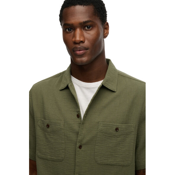 SUPERDRY STUD MERCHANT TEXTURED ΠΟΥΚΑΜΙΣΟ ΑΝΔΡΙΚΟ M4011123A-1TH