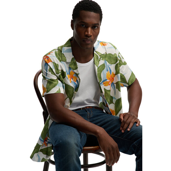 SUPERDRY HAWAIIAN ΠΟΥΚΑΜΙΣΟ ΑΝΔΡΙΚΟ M4011128A-J9R