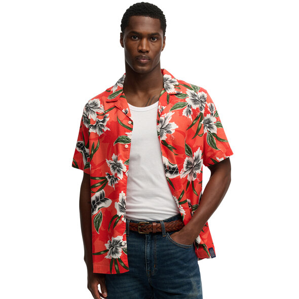 SUPERDRY HAWAIIAN ΠΟΥΚΑΜΙΣΟ ΑΝΔΡΙΚΟ M4011128A-OWE