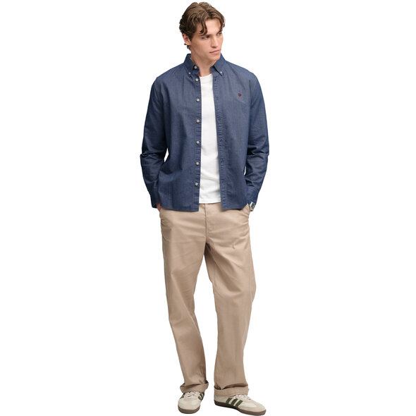 SUPERDRY 'PREPPY' OXFORD ΠΟΥΚΑΜΙΣΟ ΑΝΔΡΙΚΟ M4011247A-L8S