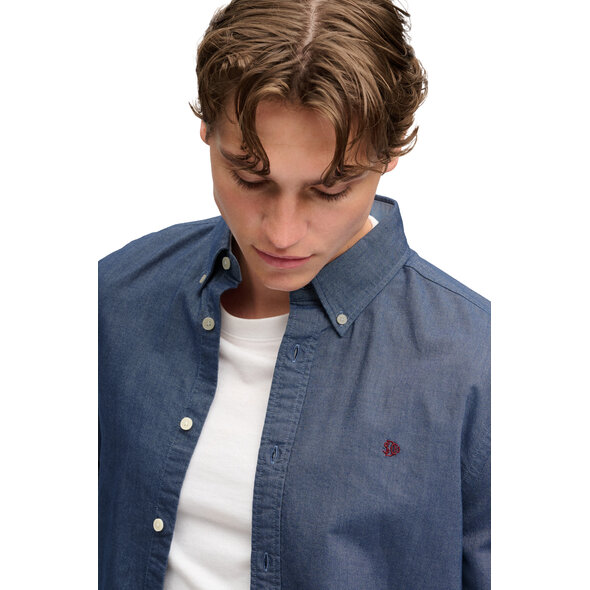 SUPERDRY 'PREPPY' OXFORD ΠΟΥΚΑΜΙΣΟ ΑΝΔΡΙΚΟ M4011247A-L8S
