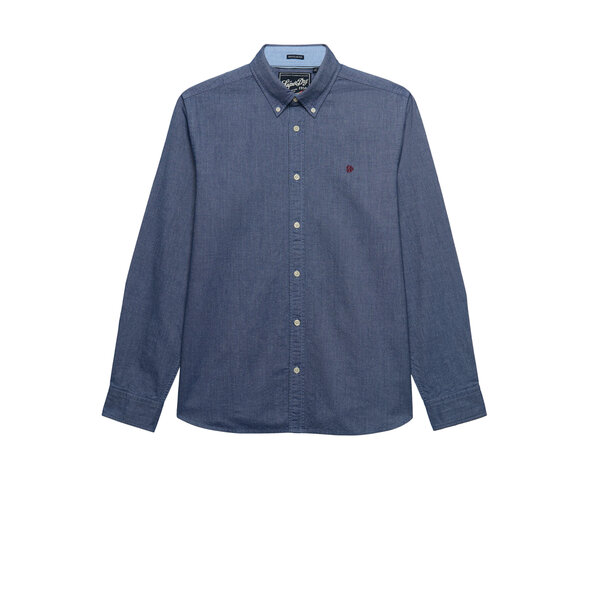 SUPERDRY 'PREPPY' OXFORD ΠΟΥΚΑΜΙΣΟ ΑΝΔΡΙΚΟ M4011247A-L8S