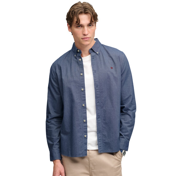 SUPERDRY 'PREPPY' OXFORD ΠΟΥΚΑΜΙΣΟ ΑΝΔΡΙΚΟ M4011247A-L8S