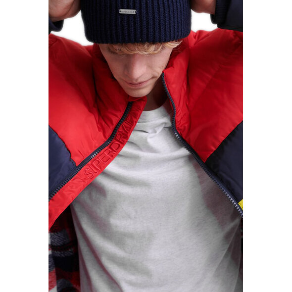 SUPERDRY COLOUR STRIPE SPORTS PUFFER ΜΠΟΥΦΑΝ ΑΝΔΡΙΚΟ M5000012A-49P