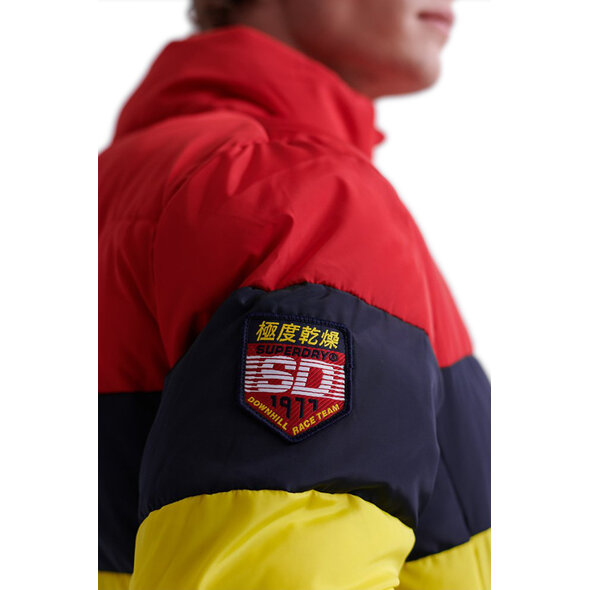 SUPERDRY COLOUR STRIPE SPORTS PUFFER ΜΠΟΥΦΑΝ ΑΝΔΡΙΚΟ M5000012A-49P