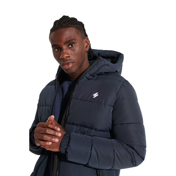 SUPERDRY HOODED SPORTS PUFFER ΜΠΟΥΦΑΝ ΑΝΔΡIKO M5011212A-98T