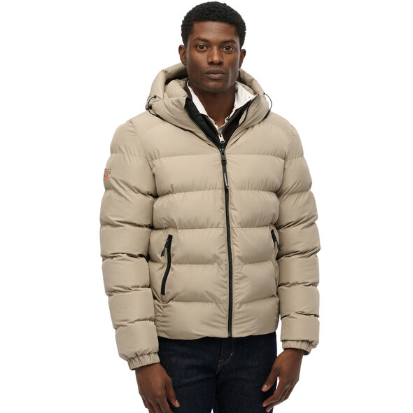 SUPERDRY HOODED SPORTS PUFFER ΜΠΟΥΦΑΝ ΑΝΔΡIKO M5011905A-9UN