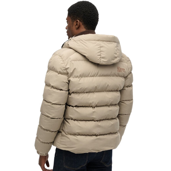 SUPERDRY HOODED SPORTS PUFFER ΜΠΟΥΦΑΝ ΑΝΔΡIKO M5011905A-9UN