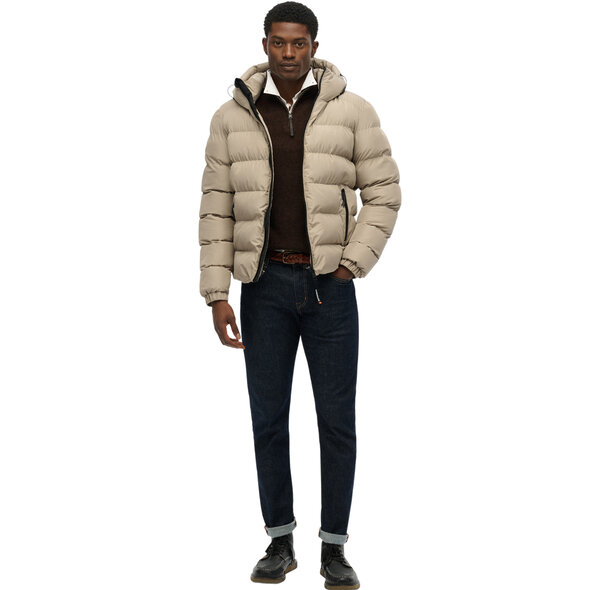 SUPERDRY HOODED SPORTS PUFFER ΜΠΟΥΦΑΝ ΑΝΔΡIKO M5011905A-9UN