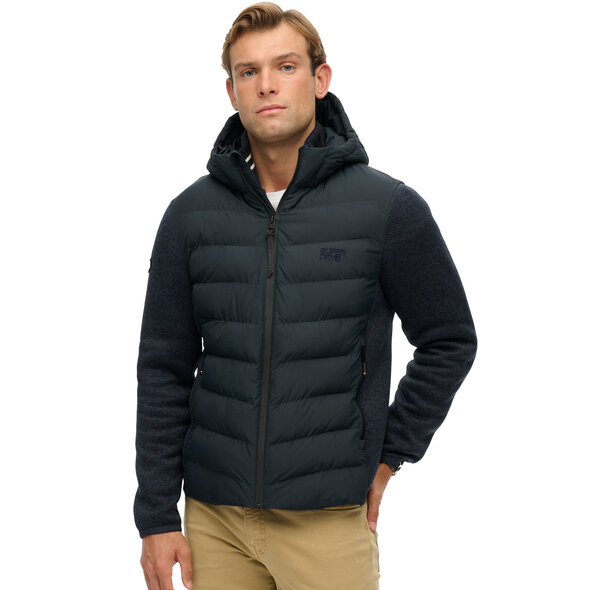 SUPERDRY STORM KNIT HYBRID ΜΠΟΥΦΑΝ ΑΝΔΡΙΚΟ M5012293A-98T