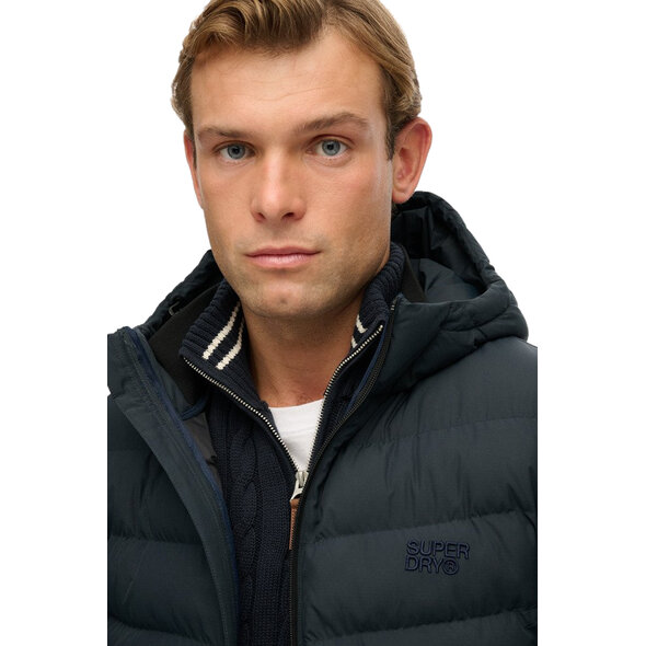 SUPERDRY STORM KNIT HYBRID ΜΠΟΥΦΑΝ ΑΝΔΡΙΚΟ M5012293A-98T