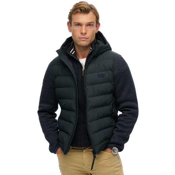 SUPERDRY STORM KNIT HYBRID ΜΠΟΥΦΑΝ ΑΝΔΡΙΚΟ M5012293A-98T