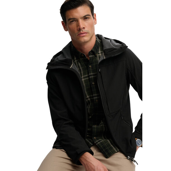 SUPERDRY HOODED SOFTSHELL TREKKER ΜΠΟΥΦΑΝ ΑΝΔΡΙΚΟ M5012327A-02A