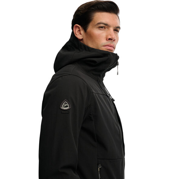 SUPERDRY HOODED SOFTSHELL TREKKER ΜΠΟΥΦΑΝ ΑΝΔΡΙΚΟ M5012327A-02A