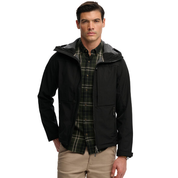 SUPERDRY HOODED SOFTSHELL TREKKER ΜΠΟΥΦΑΝ ΑΝΔΡΙΚΟ M5012327A-02A