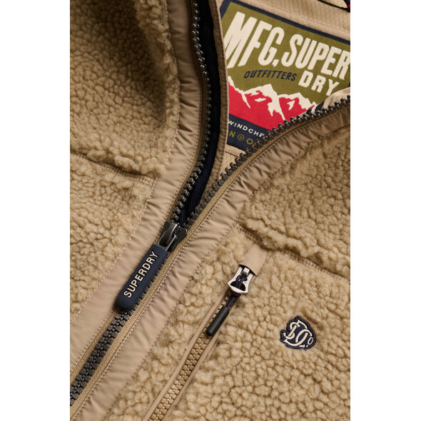 SUPERDRY OUTDOOR BORG QUILT HYBRID ΜΠΟΥΦΑΝ ΑΝΔΡΙΚΟ M5012372A-L3E
