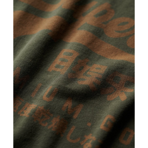 SUPERDRY CLASSIC LOGO HERITAGE AMANIKH ΜΠΛΟΥΖΑ ΑΝΔΡIKH M6010814A-1KM
