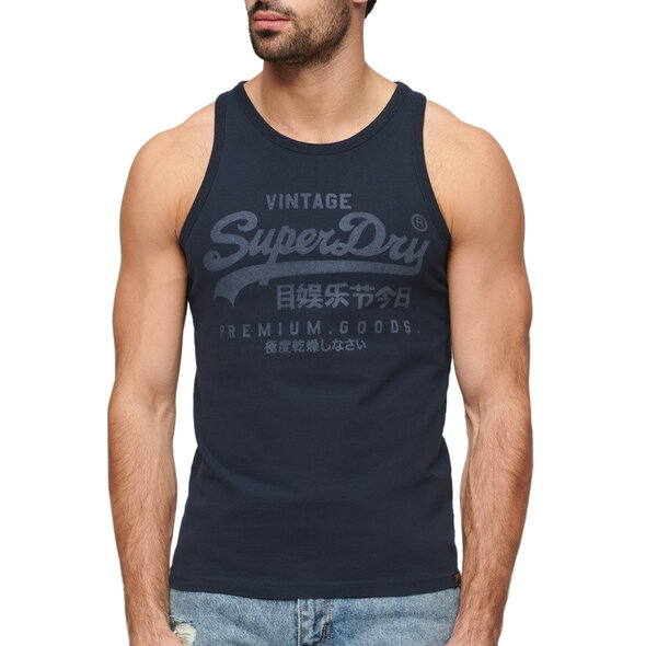 SUPERDRY CLASSIC LOGO HERITAGE AMANIKH ΜΠΛΟΥΖΑ ΑΝΔΡIKH M6010814A-98T