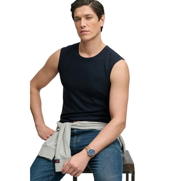 SUPERDRY CLASSIC COTTON LINEN ΑΜΑΝΙΚΗ ΜΠΛΟΥΖΑ ΑΝΔΡΙΚΗ M6010954A-98T