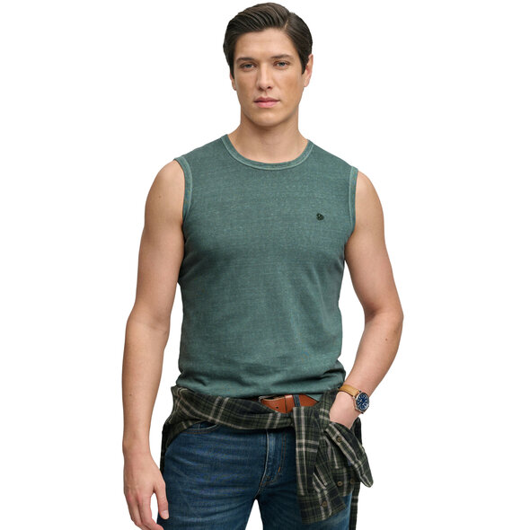 SUPERDRY CLASSIC COTTON LINEN ΑΜΑΝΙΚΗ ΜΠΛΟΥΖΑ ΑΝΔΡΙΚΗ M6010954A-KHN