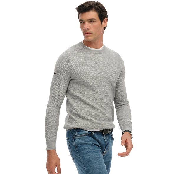 SUPERDRY  COTTON TEXTURE ΠΛΕΚΤΟ ΑΝΔΡΙΚΟ M6110681A-39Q