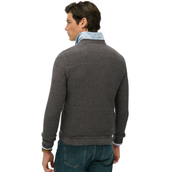 SUPERDRY  COTTON TEXTURE ΠΛΕΚΤΟ ΑΝΔΡΙΚΟ M6110681A-AMI