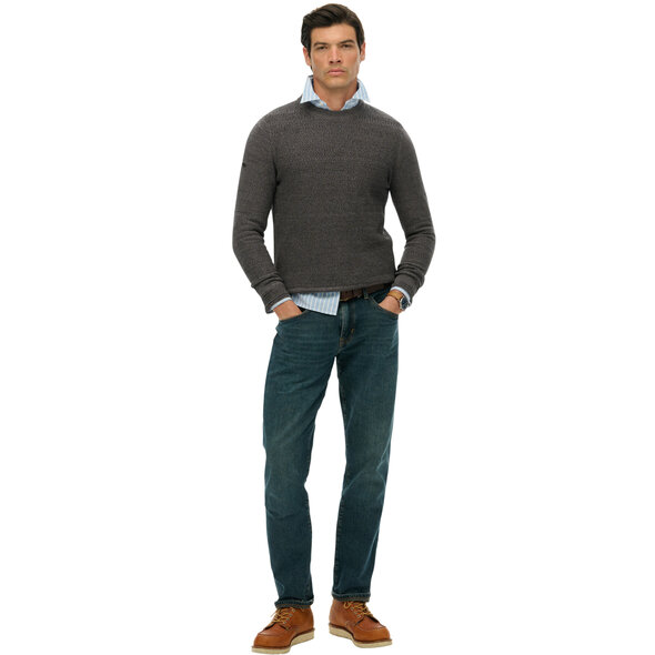 SUPERDRY  COTTON TEXTURE ΠΛΕΚΤΟ ΑΝΔΡΙΚΟ M6110681A-AMI