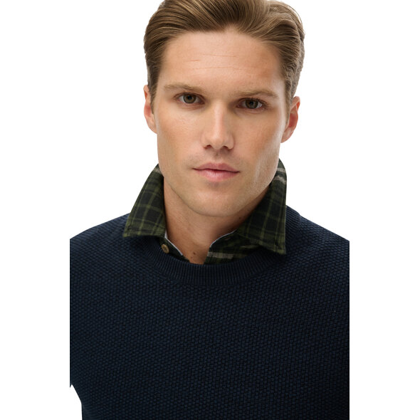 SUPERDRY  COTTON TEXTURE ΠΛΕΚΤΟ ΑΝΔΡΙΚΟ M6110681A-XKP