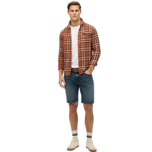 SUPERDRY VINTAGE STRAIGHT DENIM ΒΕΡΜΟΥΔΑ ΑΝΔΡIKH M7110394A-B1Q