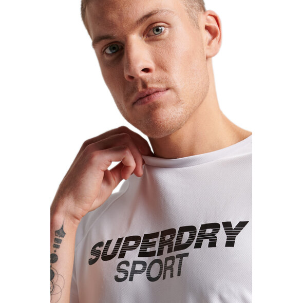 SUPERDRY TRAIN ACTIVE LOGO ΜΠΛΟΥΖΑ ΑΝΔΡIKH MS311486A-01C
