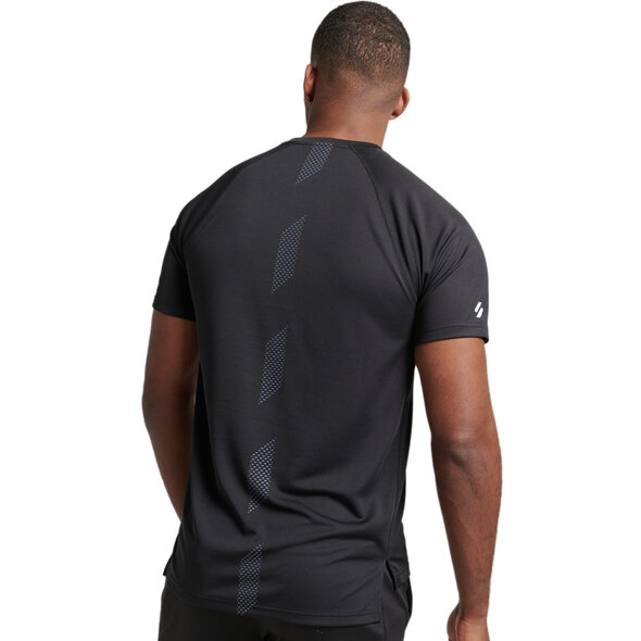 SUPERDRY TRAIN ACTIVE LOGO ΜΠΛΟΥΖΑ ΑΝΔΡIKH MS311486A-02A