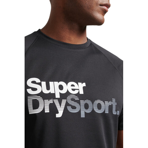 SUPERDRY TRAIN ACTIVE LOGO ΜΠΛΟΥΖΑ ΑΝΔΡIKH MS311486A-02A