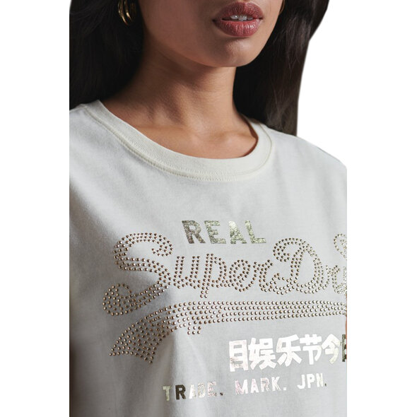 SUPERDRY VINTAGE LOGO LUSTER ΜΠΛΟΥΖΑ ΓΥΝΑΙΚEIA W1010226A-22C
