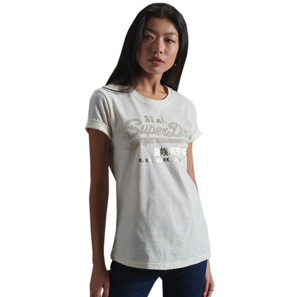 SUPERDRY VINTAGE LOGO LUSTER ΜΠΛΟΥΖΑ ΓΥΝΑΙΚEIA W1010226A-22C