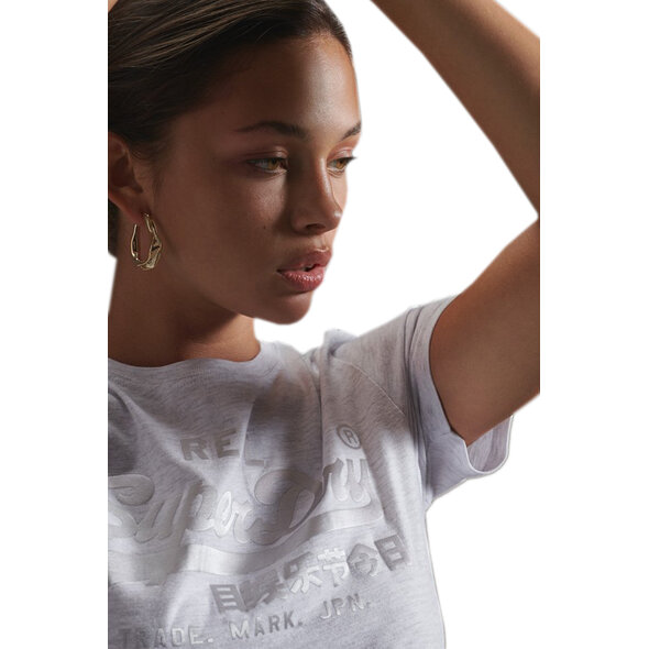 SUPERDRY VINTAGE LOGO TONAL SATIN ΜΠΛΟΥΖΑ ΓΥΝΑΙΚEIA W1010234B-54G