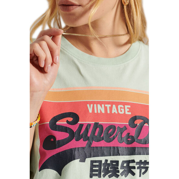 SUPERDRY VINTAGE LOGO CALI LIGHTWEIGHT ΜΠΛΟΥΖΑ ΓΥΝΑΙΚEIA W1010508A-GLH
