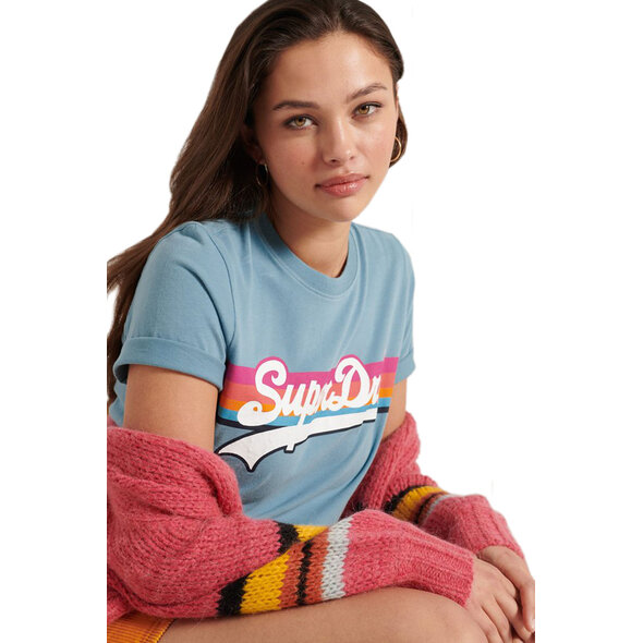 SUPERDRY VINTAGE LOGO CALI LIGHTWEIGHT ΜΠΛΟΥΖΑ ΓΥΝΑΙΚEIA W1010508A-NFJ