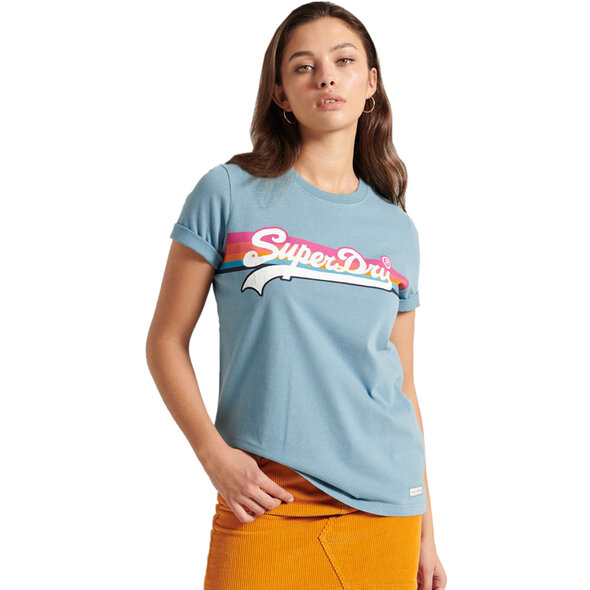 SUPERDRY VINTAGE LOGO CALI LIGHTWEIGHT ΜΠΛΟΥΖΑ ΓΥΝΑΙΚEIA W1010508A-NFJ