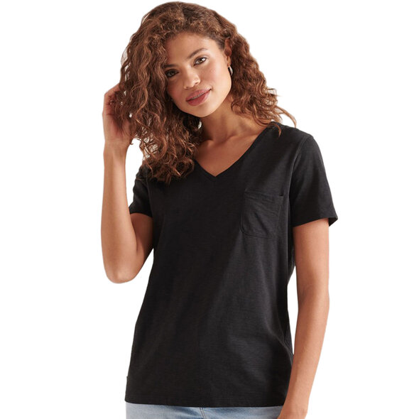 SUPERDRY ΜΠΛΟΥΖΑ ΓΥΝΑΙΚEIA ME VEE W1010521A-02A