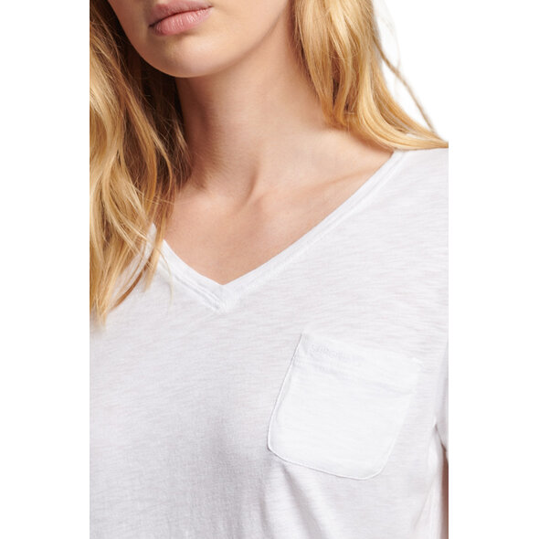 SUPERDRY STUDIOS POCKET V-NECK ΜΠΛΟΥΖΑ ΓΥΝΑΙΚEIA W1010521B-01C