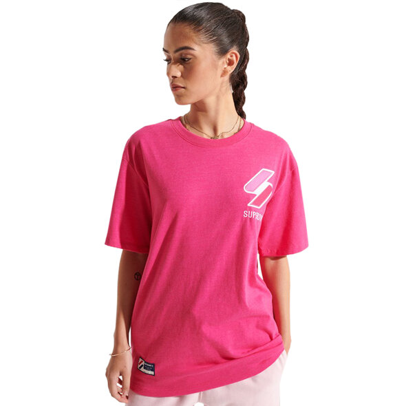 SUPERDRY CODE LOGO APPLIQUE ΜΠΛΟΥΖΑ ΓΥΝΑΙΚEIA W1010664A-ARS