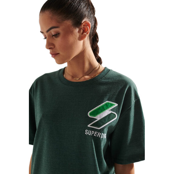 SUPERDRY CODE LOGO APPLIQUE ΜΠΛΟΥΖΑ ΓΥΝΑΙΚEIA W1010664A-GPP