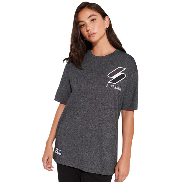 SUPERDRY CODE LOGO APPLIQUE ΜΠΛΟΥΖΑ ΓΥΝΑΙΚEIA W1010664A-VWO