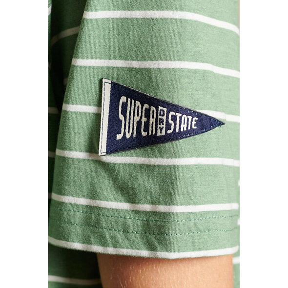 SUPERDRY VINTAGE LOGO SOURCE STRIPE ΜΠΛΟΥΖΑ ΓΥΝΑΙΚEIA W1010692A-6HO