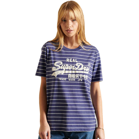 SUPERDRY VINTAGE LOGO SOURCE STRIPE ΜΠΛΟΥΖΑ ΓΥΝΑΙΚEIA W1010692A-6OQ