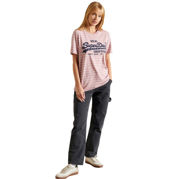 SUPERDRY VINTAGE LOGO SOURCE STRIPE ΜΠΛΟΥΖΑ ΓΥΝΑΙΚEIA W1010692A-6OR