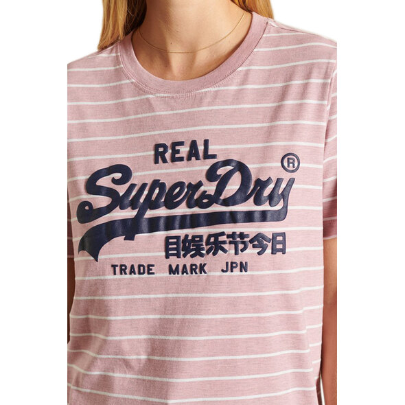 SUPERDRY VINTAGE LOGO SOURCE STRIPE ΜΠΛΟΥΖΑ ΓΥΝΑΙΚEIA W1010692A-6OR